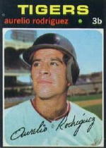 1971 Topps Baseball Cards      464     Aurelio Rodriguez